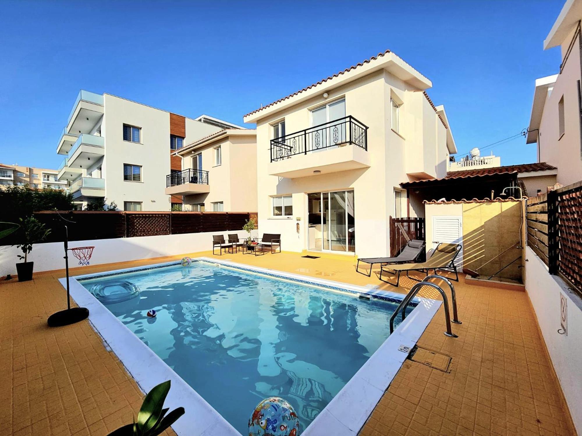 Spacious Villa With Private Pool Paphos Exteriér fotografie